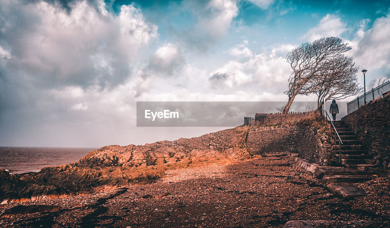 Panoramic view of landscape against sky