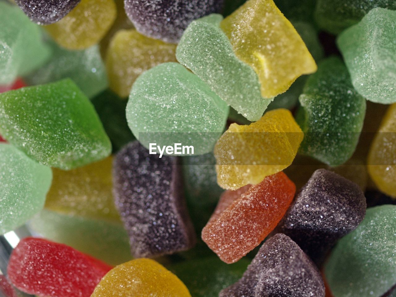 Full frame shot of multi colored candies