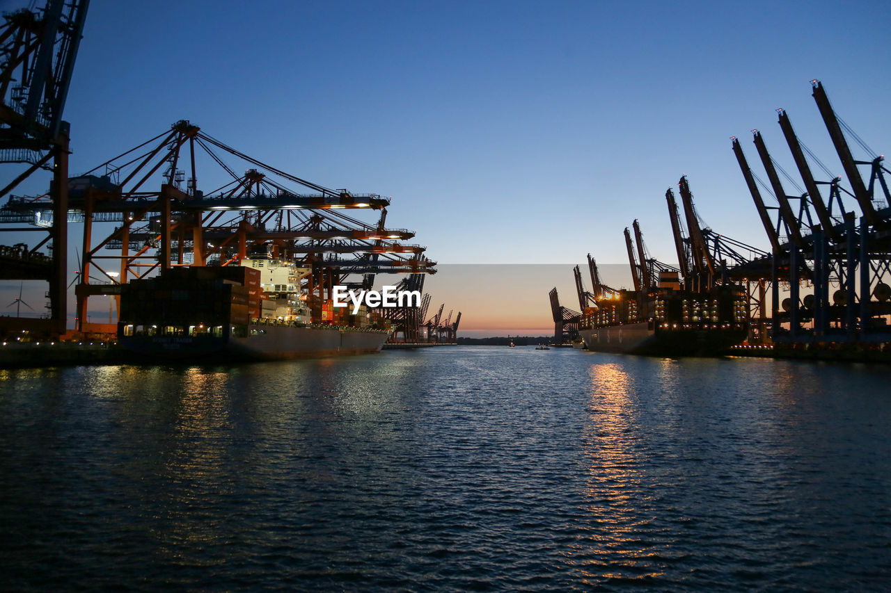 View of commercial dock
