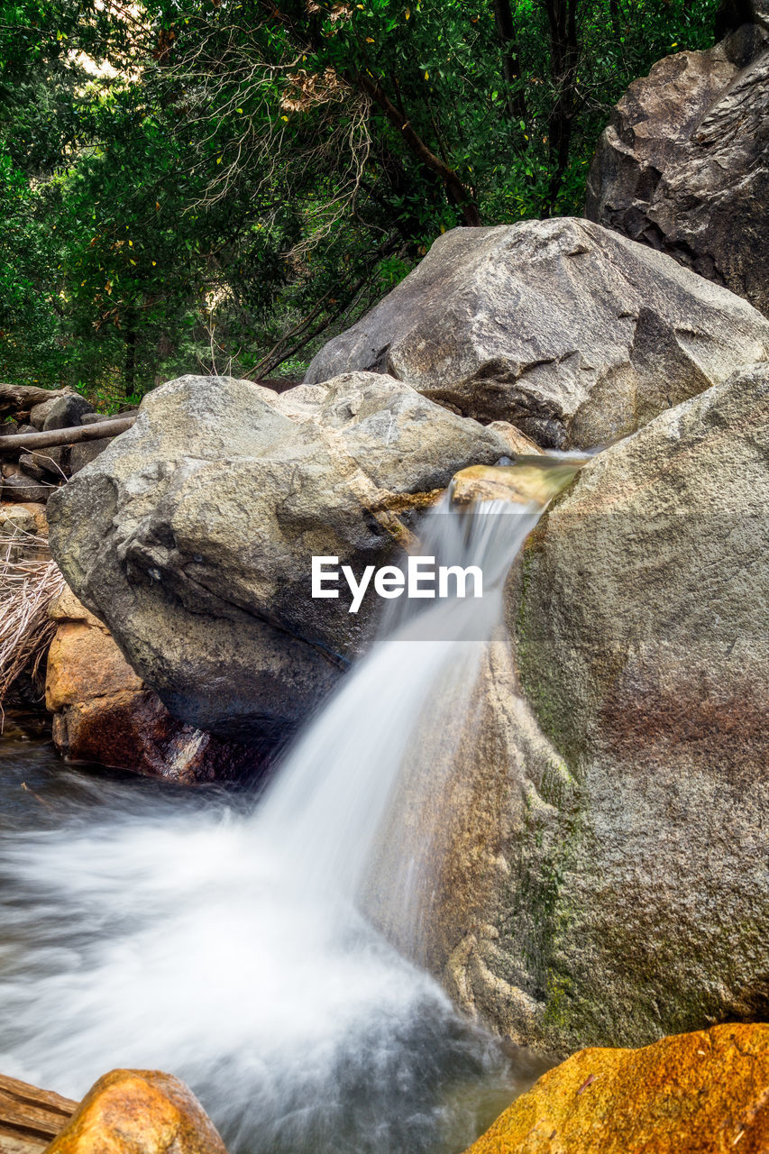 SCENIC VIEW OF WATERFALL