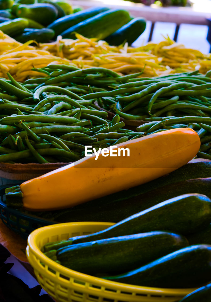Close-up of fresh vegetables for sale