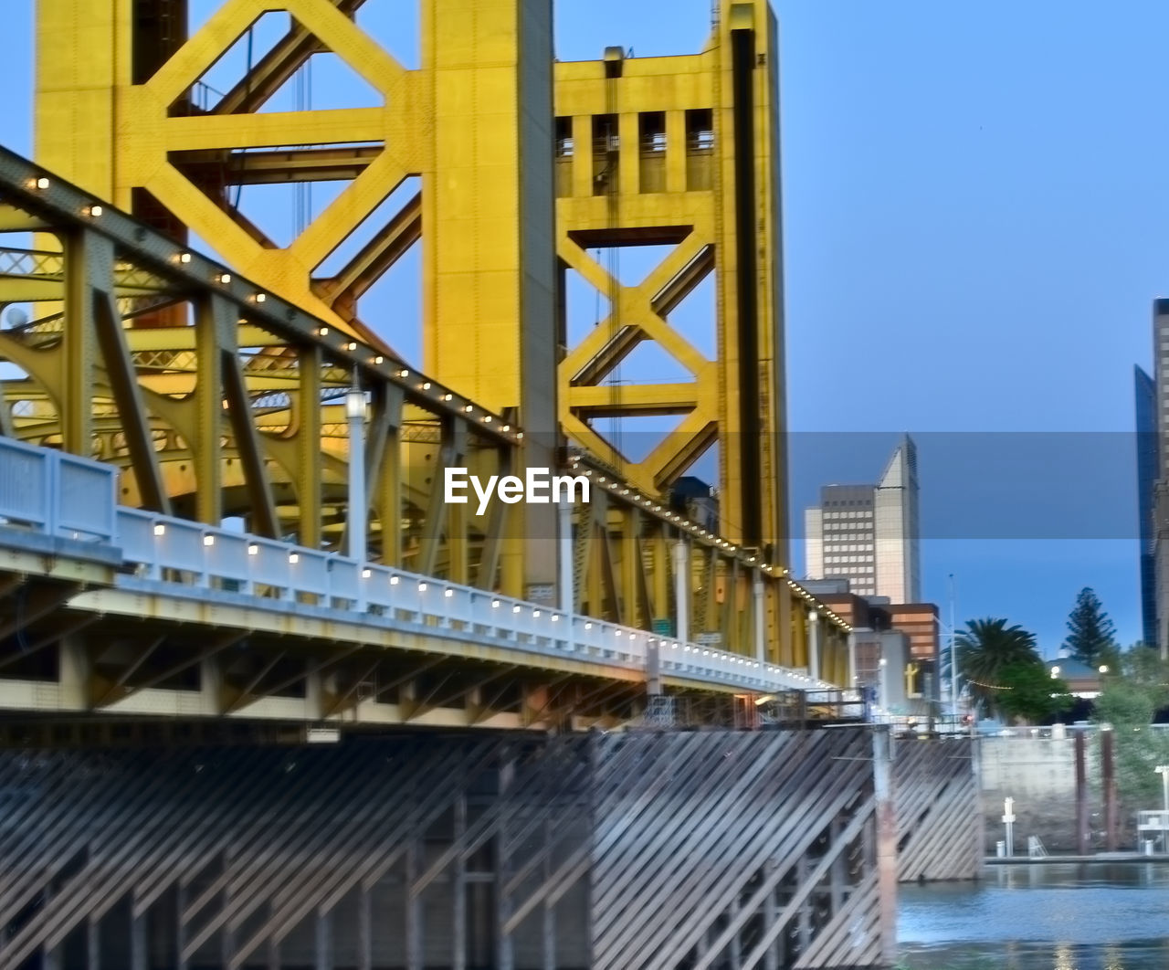 VIEW OF BRIDGE OVER WATER