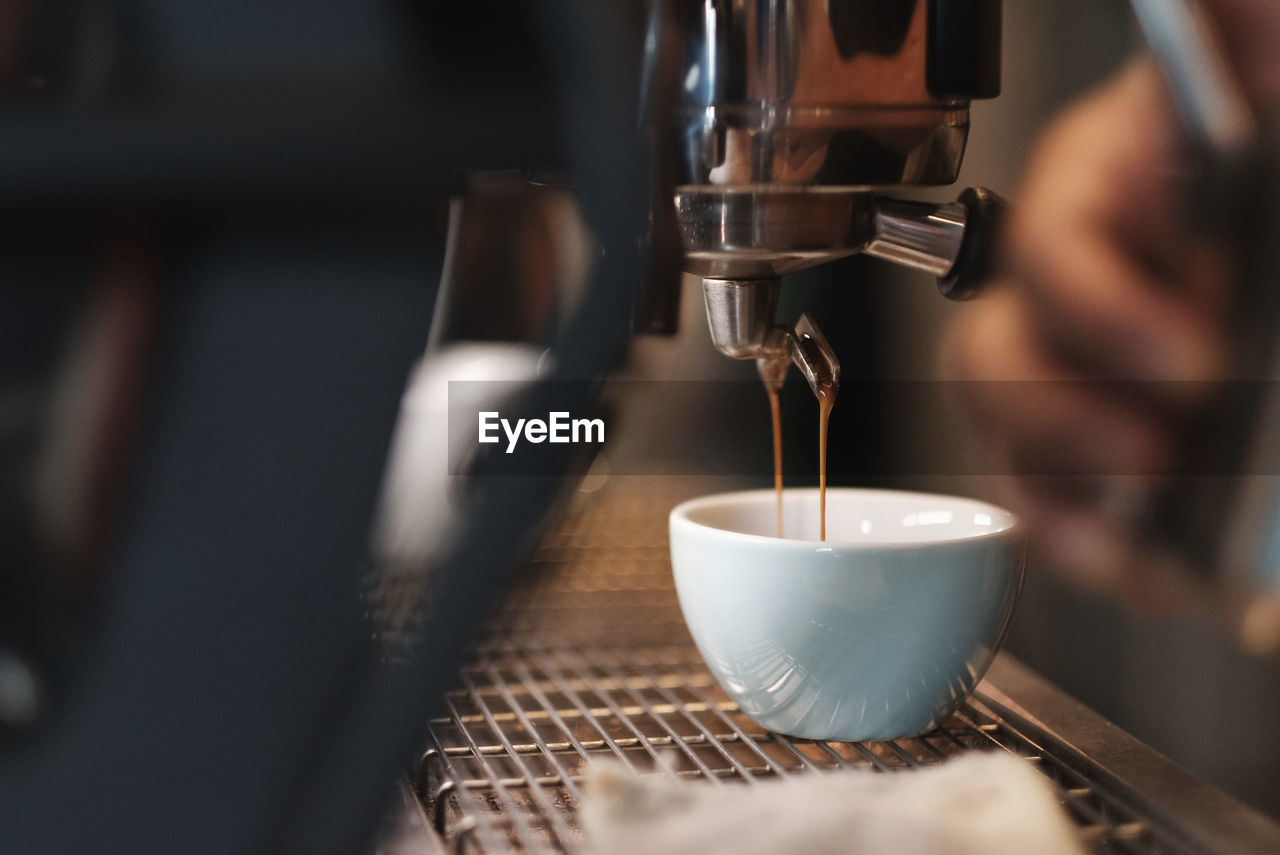 Close-up of coffee cup