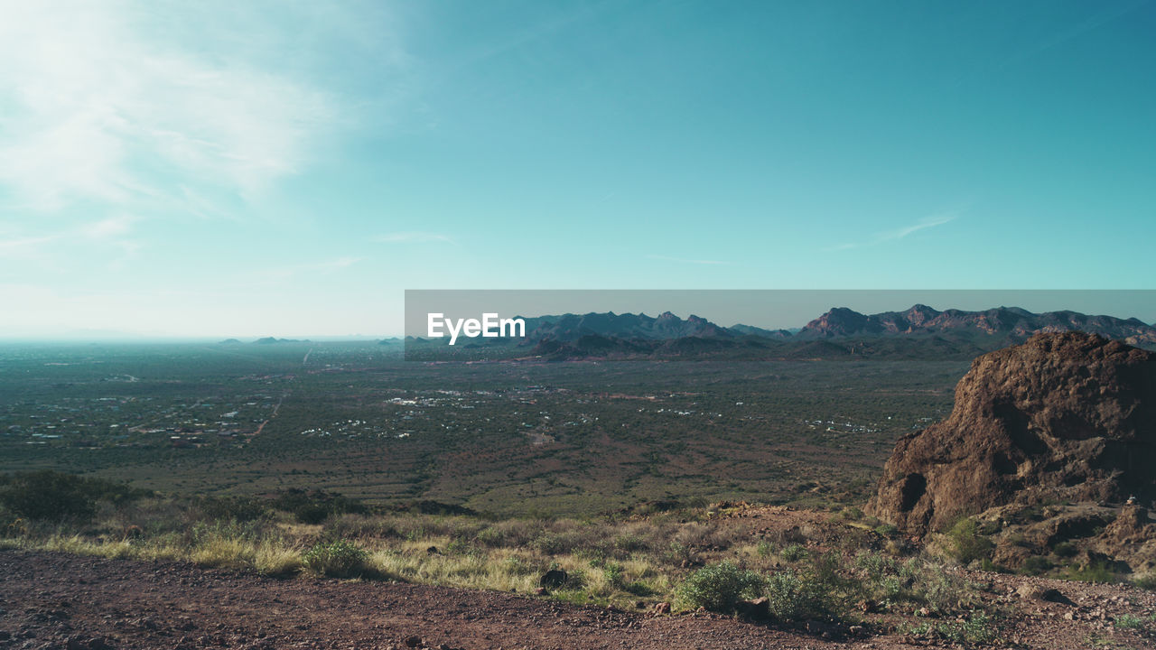 SCENIC VIEW OF LAND AGAINST SKY