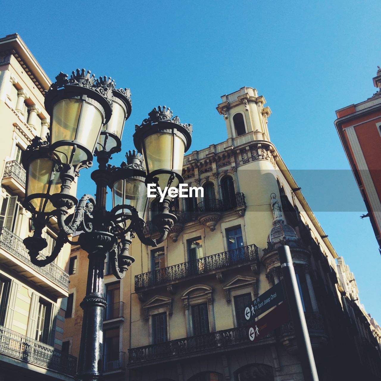 LOW ANGLE VIEW OF BUILDINGS