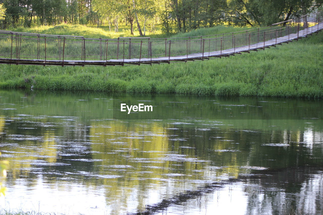 Footbridge over canal