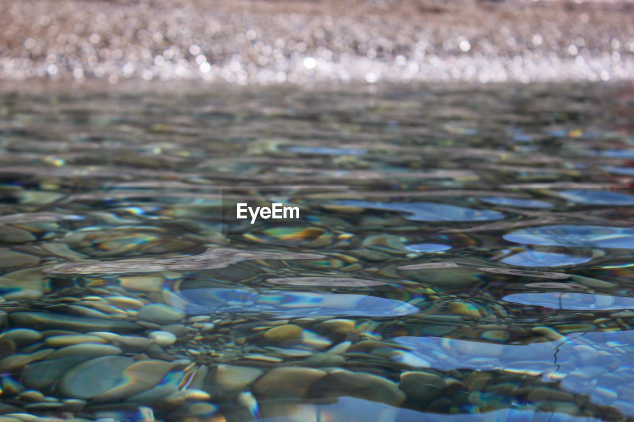 CLOSE-UP OF WATER IN SEA