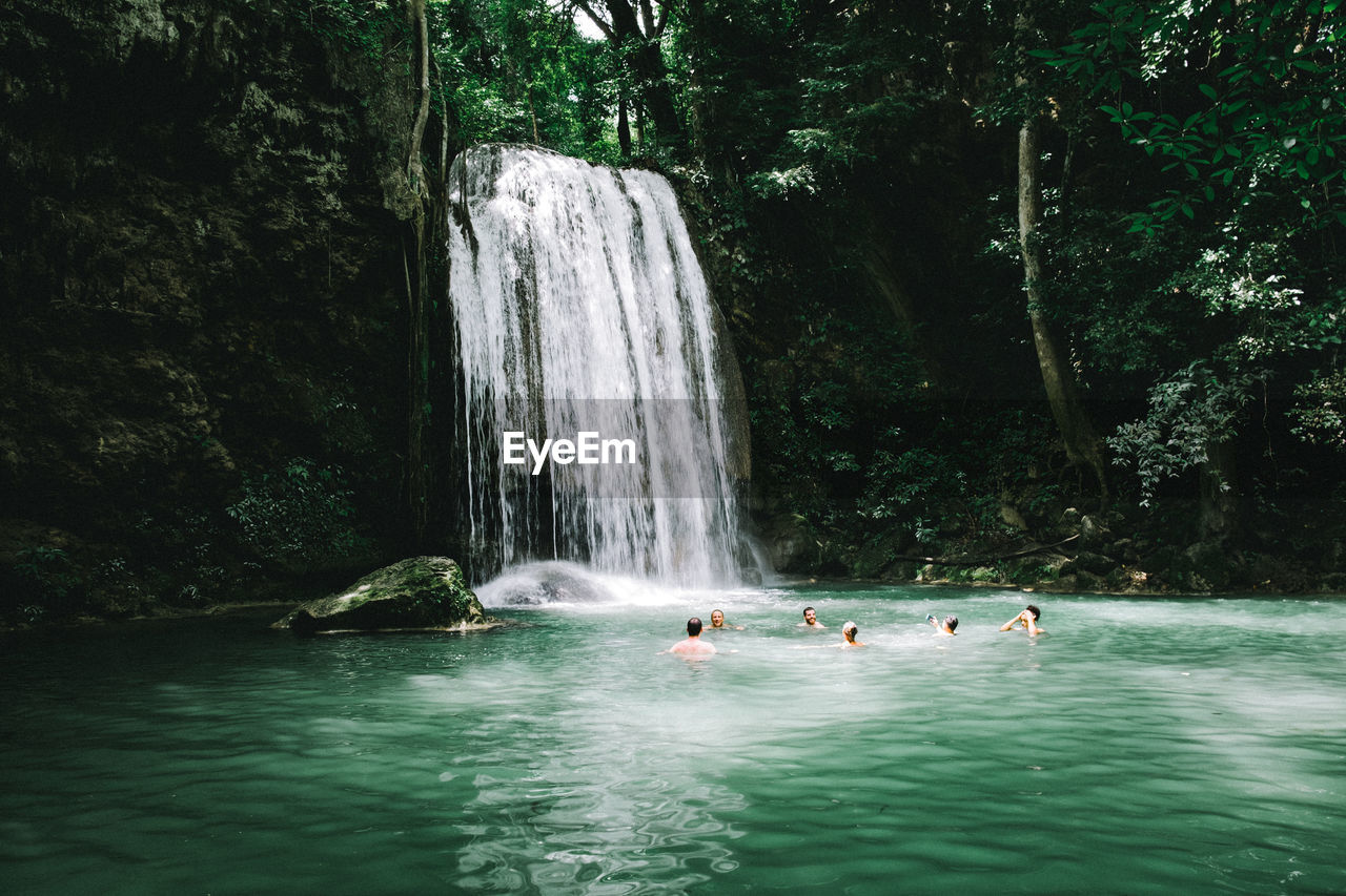 WATERFALL IN FOREST