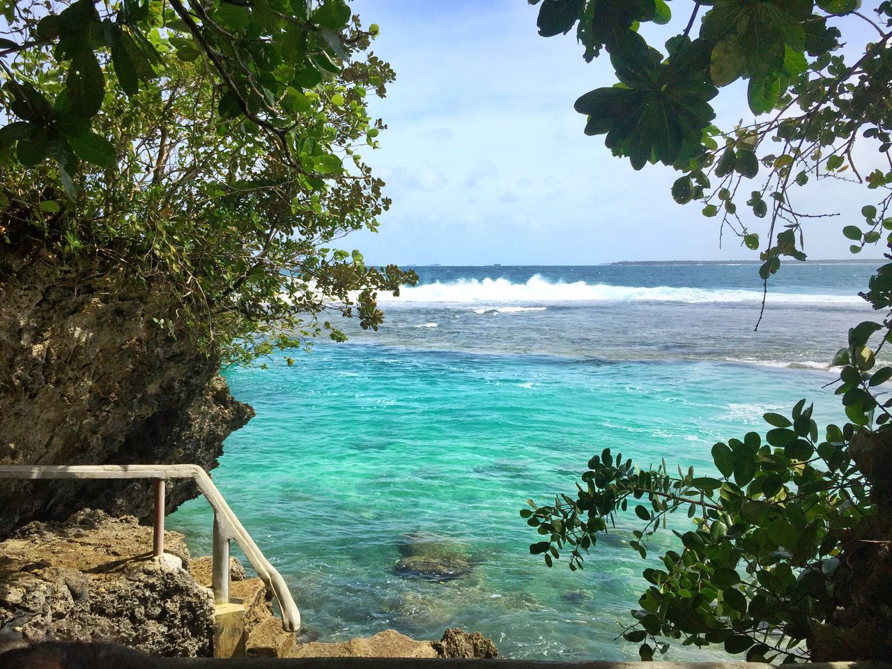 VIEW OF SEA AGAINST SKY