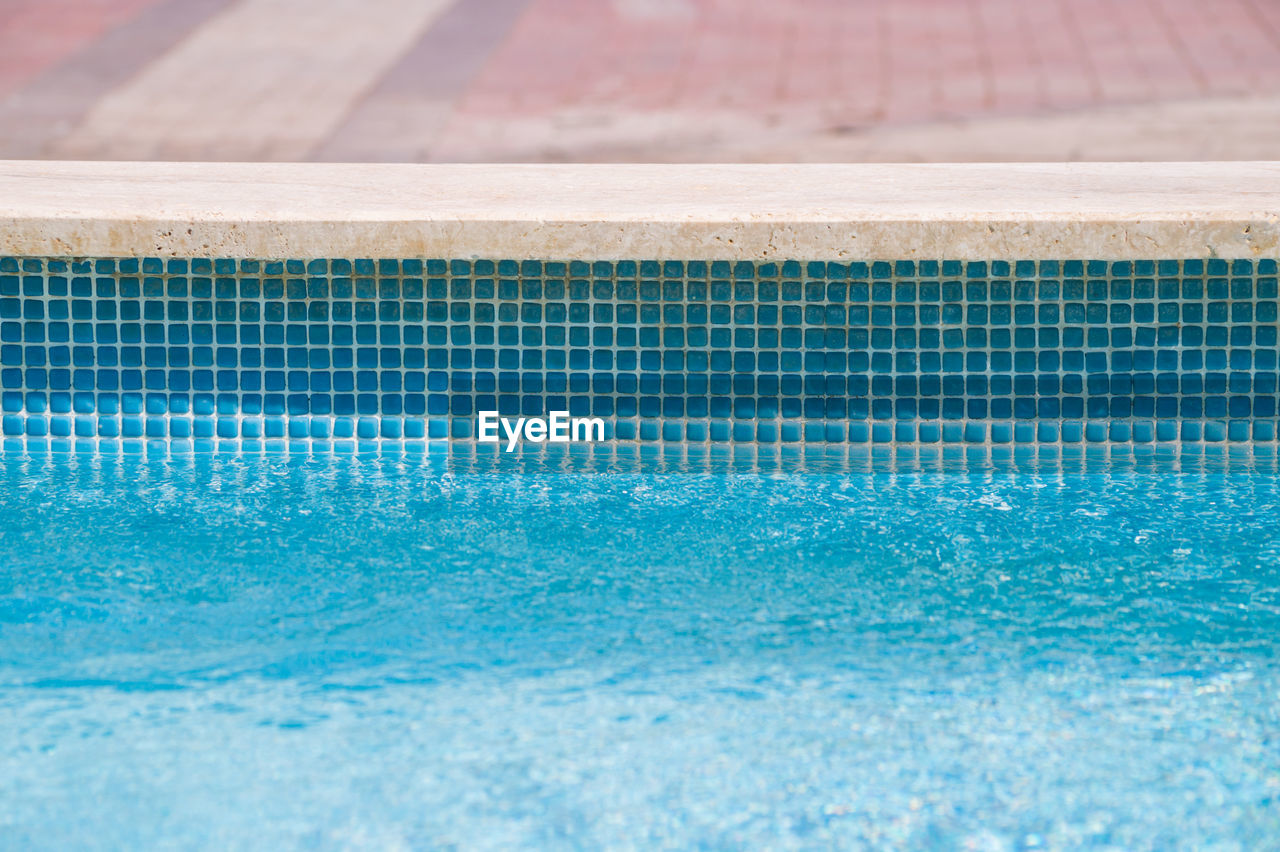 Cropped image of swimming pool