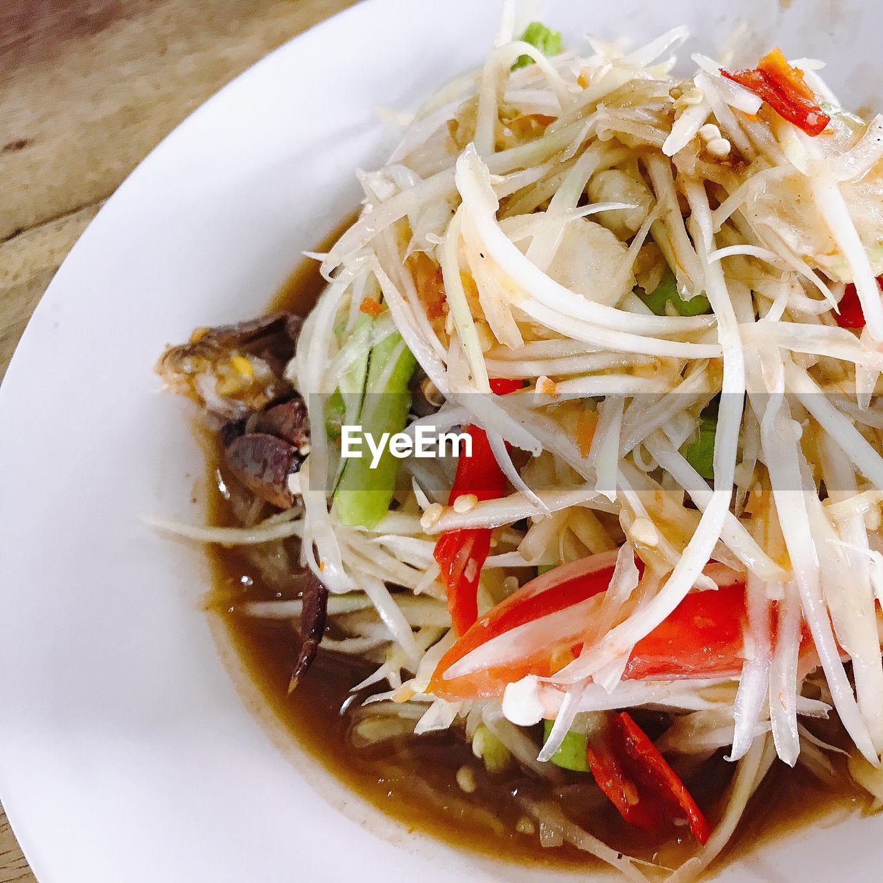 CLOSE-UP OF FOOD IN PLATE