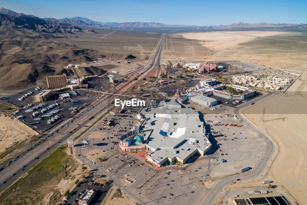 Primm valley resort and casino in nevada. close to california.