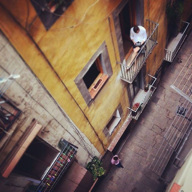 LOW ANGLE VIEW OF BUILDINGS