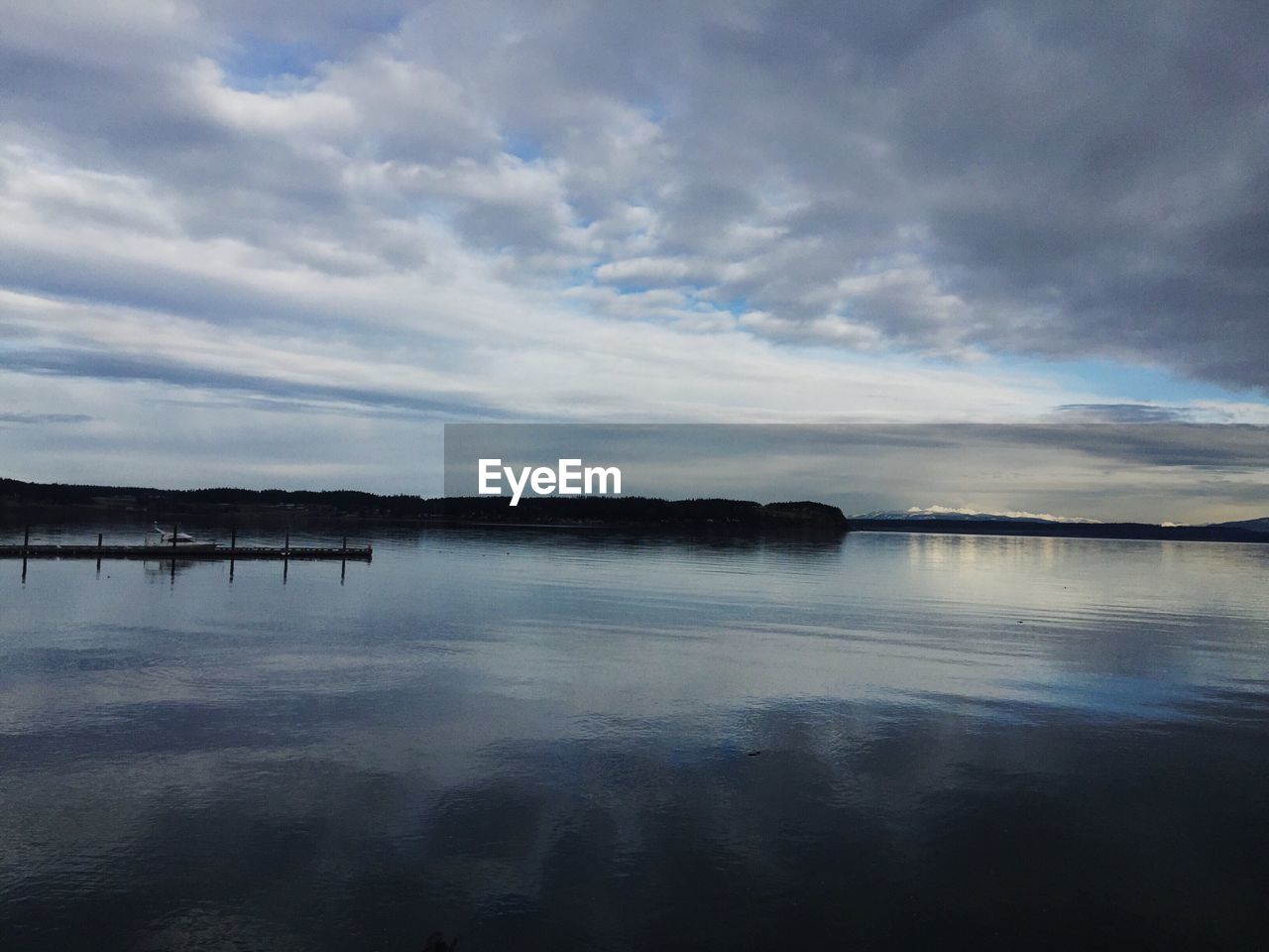 SCENIC VIEW OF SKY OVER WATER