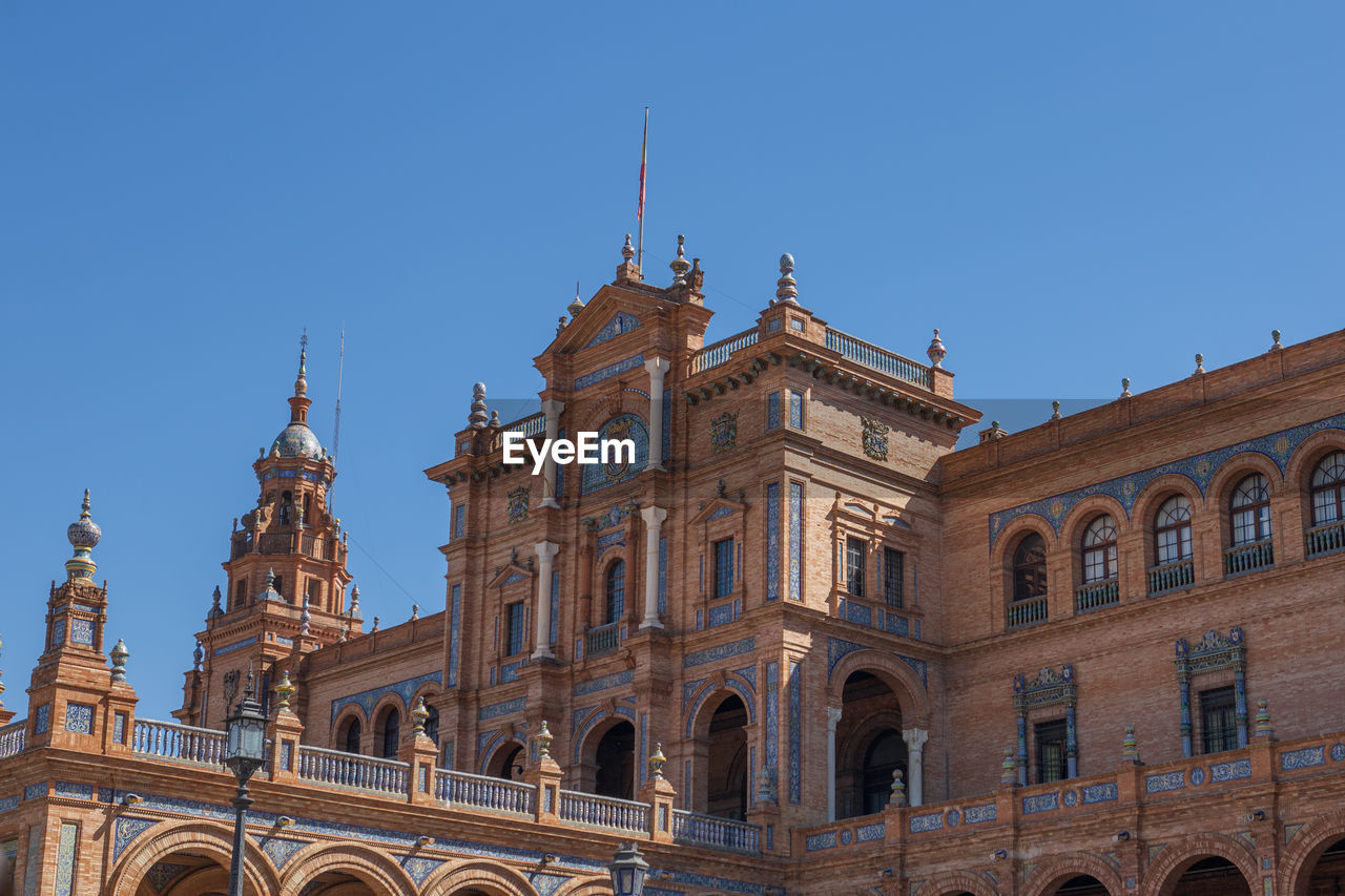 low angle view of cathedral against clear sky