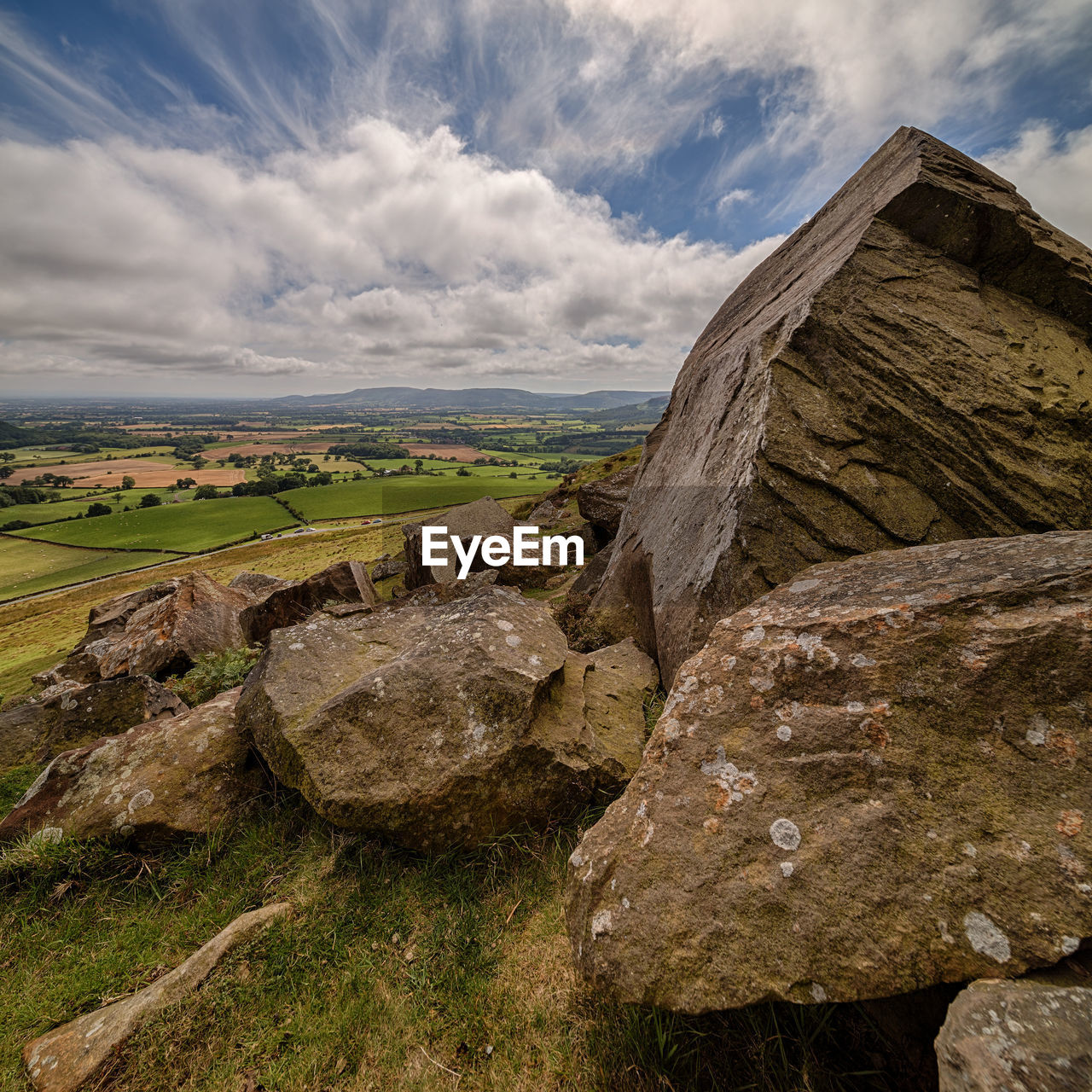 ROCK FORMATIONS ON LAND