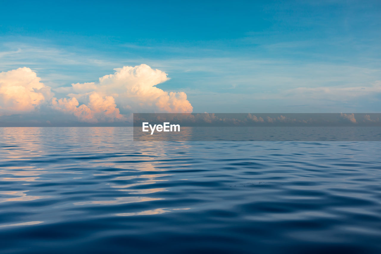 IDYLLIC SHOT OF SEA AGAINST SKY