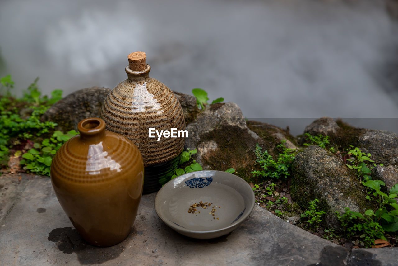 ceramic, pottery, craft, nature, no people, plant, outdoors, teapot, food and drink, clay, day, container, tradition, porcelain