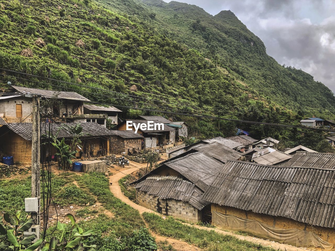 The poor village at the north viet nam