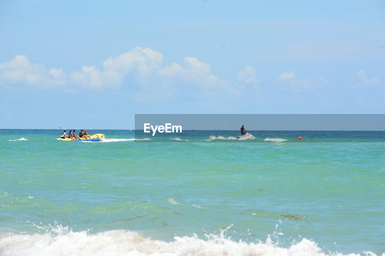 SCENIC VIEW OF SEA AND SKY