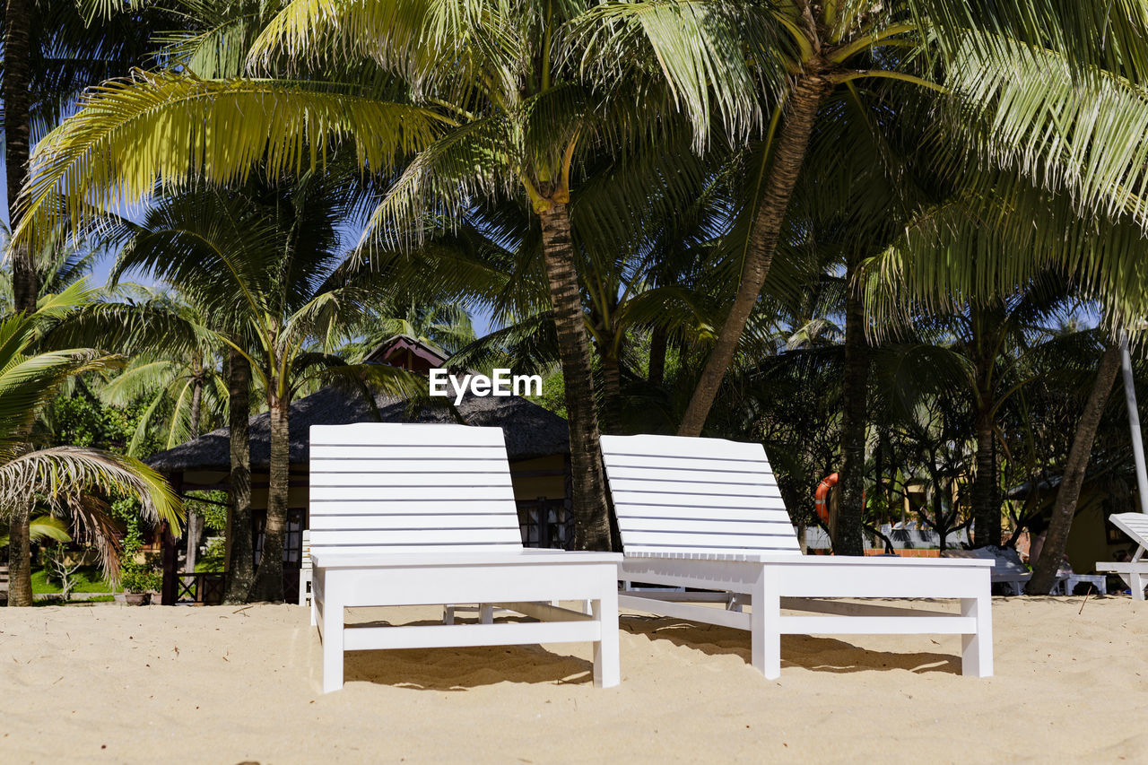 CHAIRS ON SAND