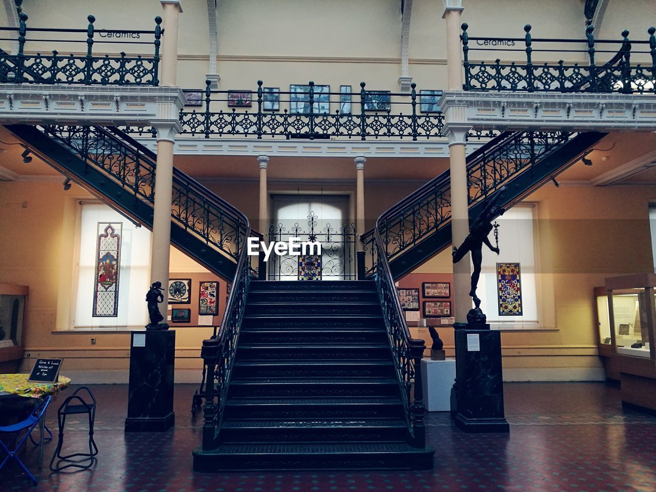 STAIRCASE IN CORRIDOR