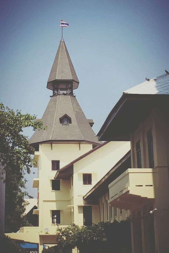 LOW ANGLE VIEW OF BUILDINGS