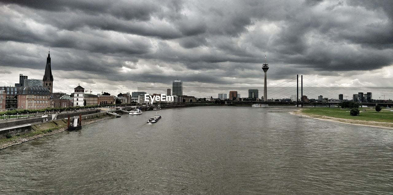 View of city at waterfront