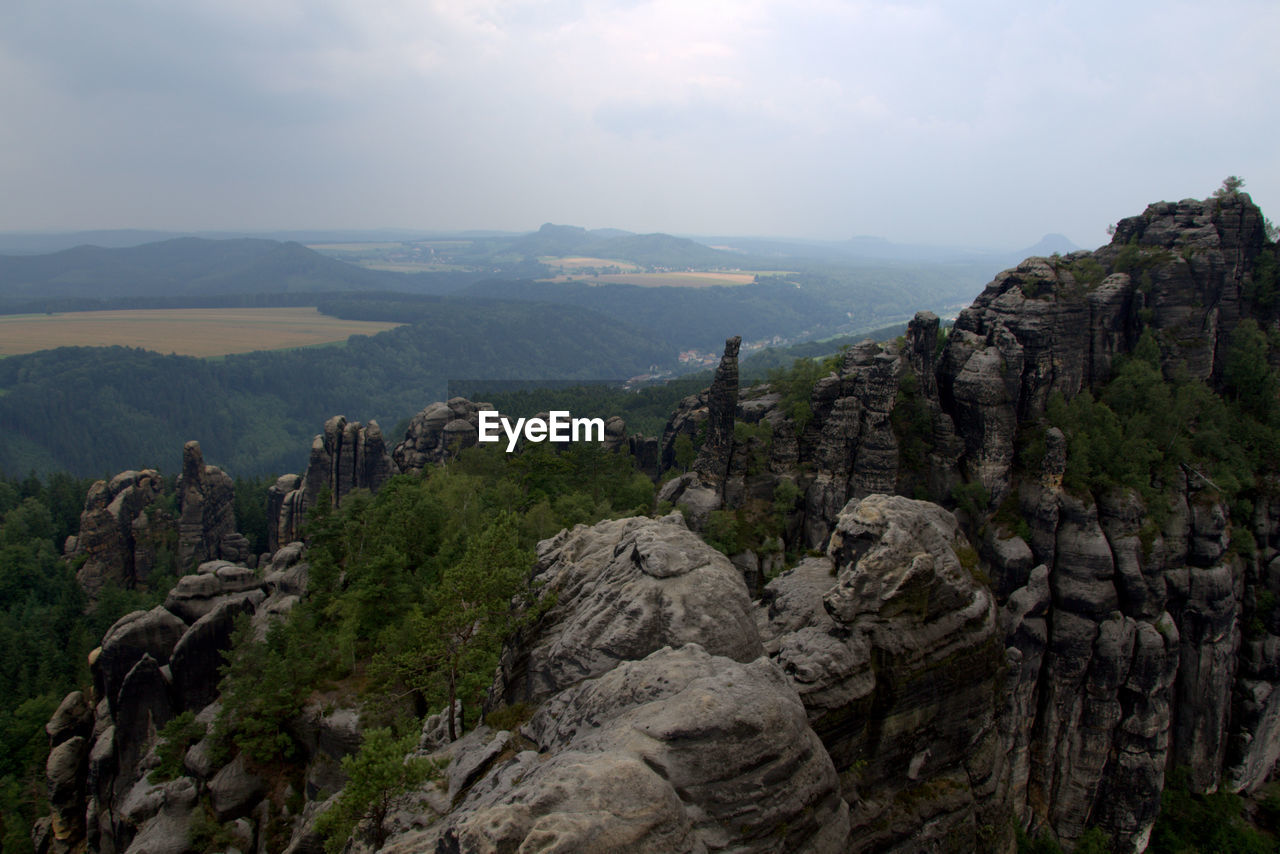 PANORAMIC VIEW OF LANDSCAPE AGAINST SKY