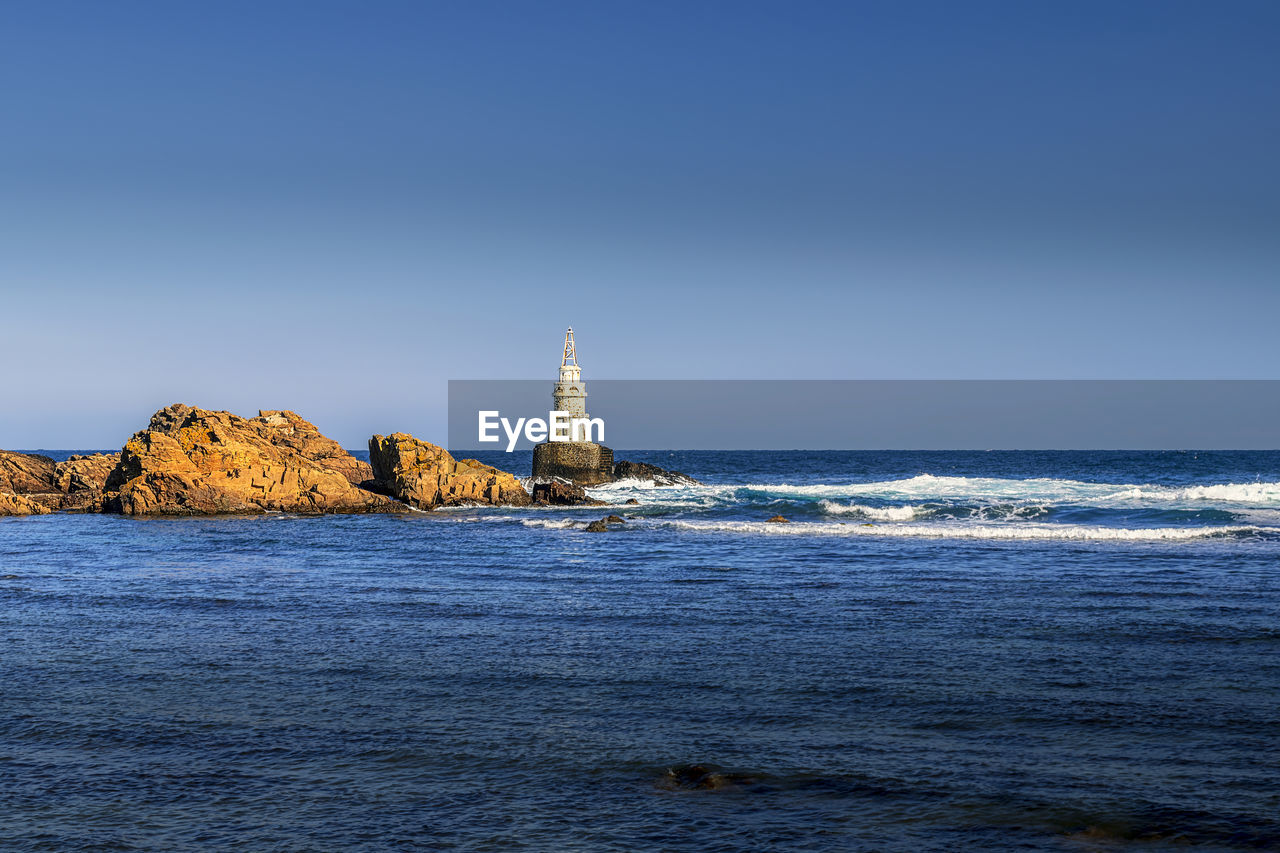 Lighthouse in the black sea