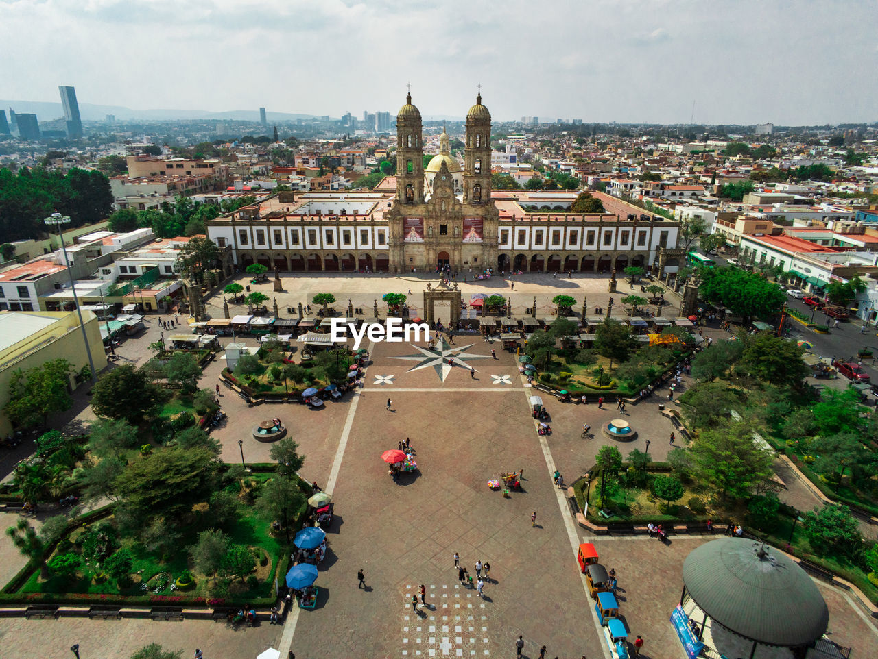 Historic centro of zapopan jalisco mexico