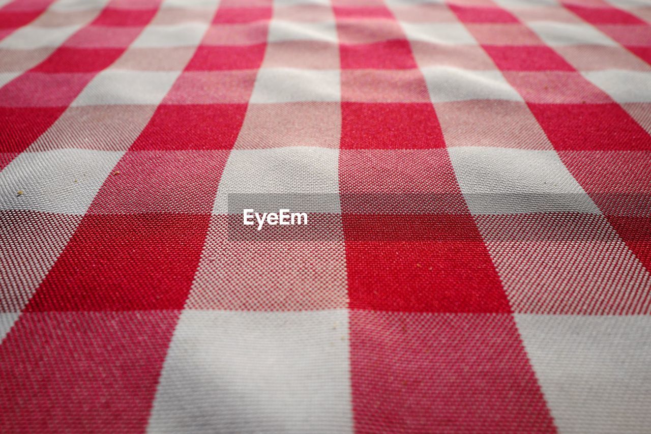 Full frame shot of tablecloth