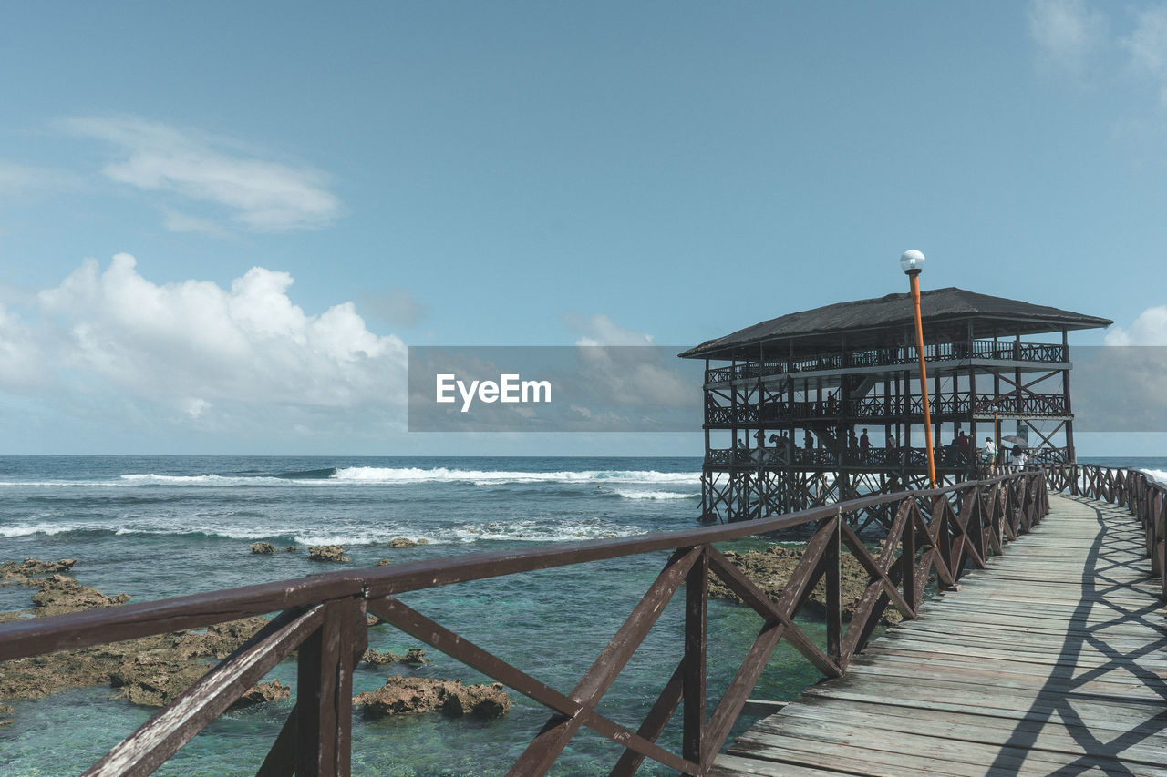 VIEW OF SEA AGAINST SKY