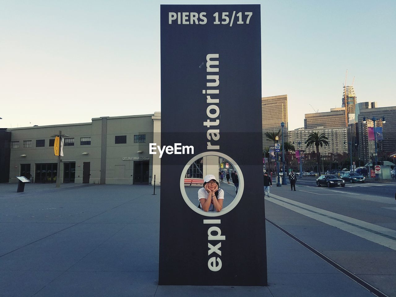 CLOSE-UP OF INFORMATION SIGN AGAINST SKY