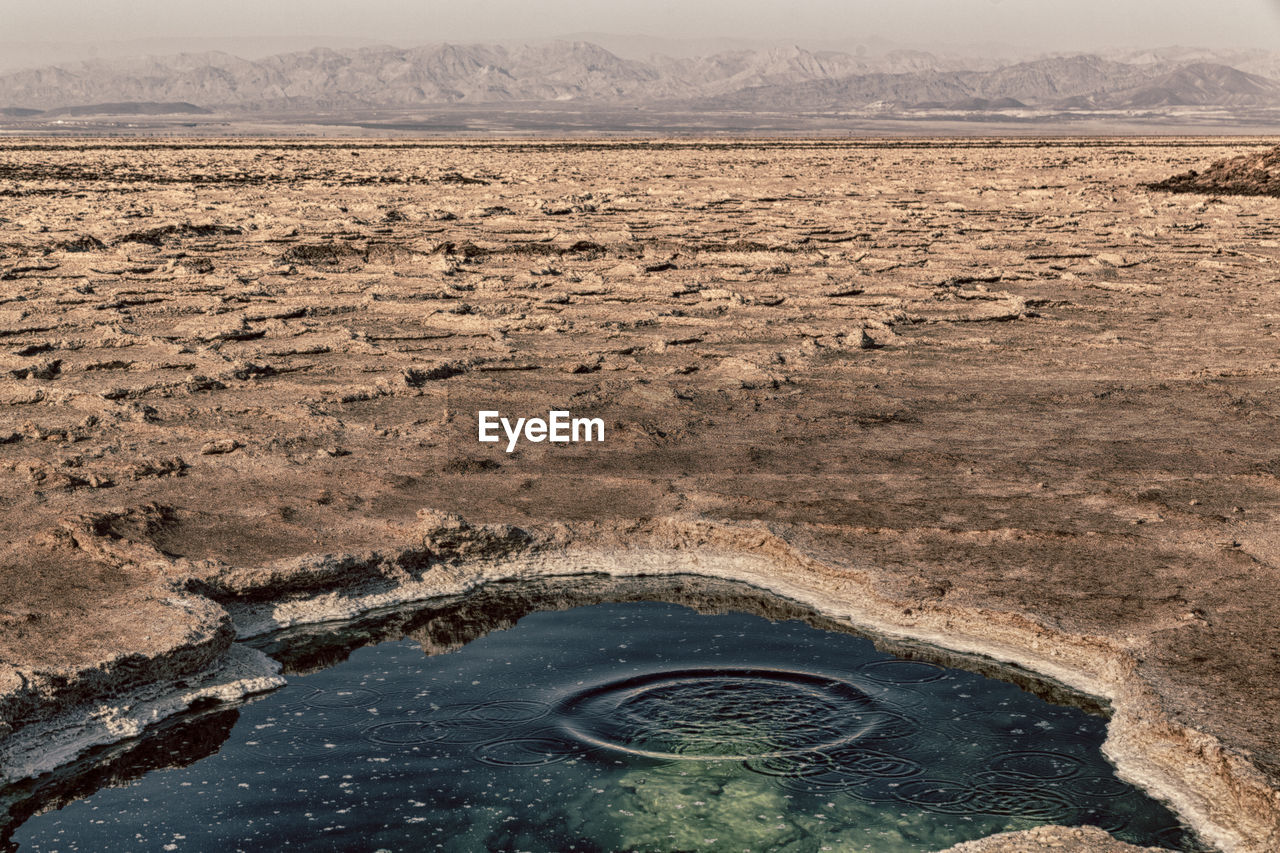HIGH ANGLE VIEW OF WATER