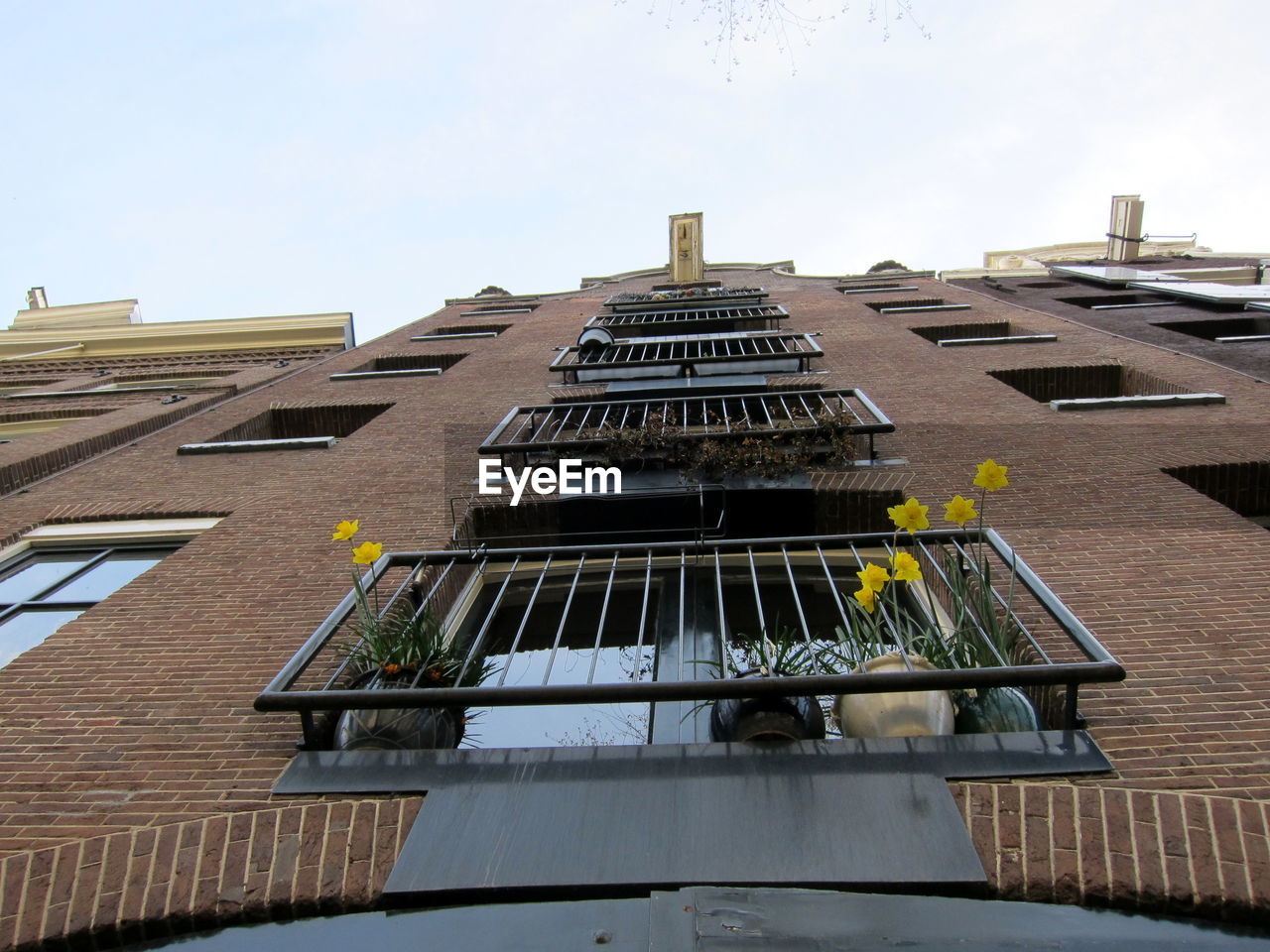 LOW ANGLE VIEW OF BUILDINGS AGAINST SKY