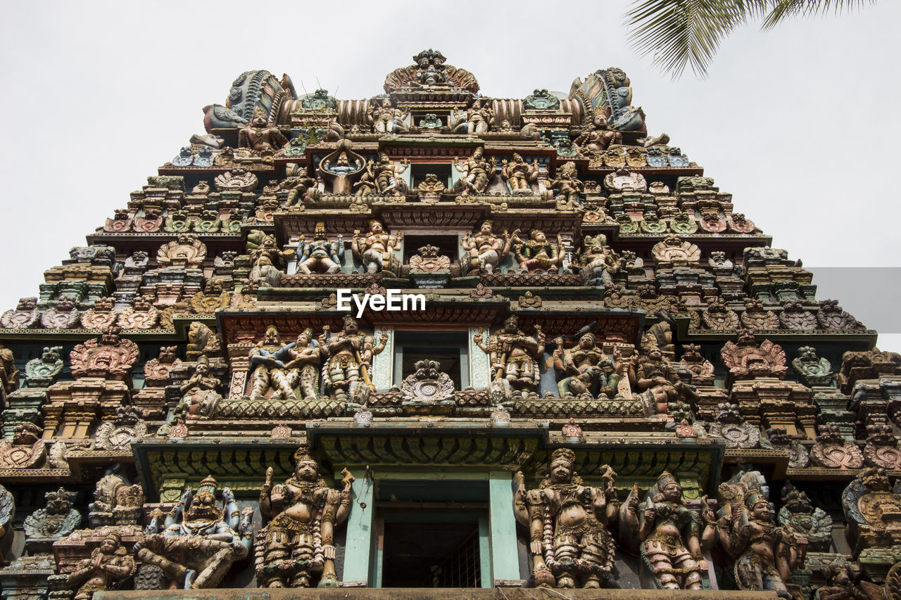 Low angle view of a temple