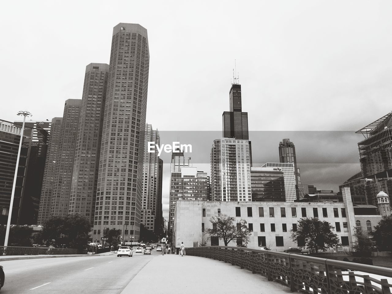 VIEW OF SKYSCRAPERS AGAINST SKY