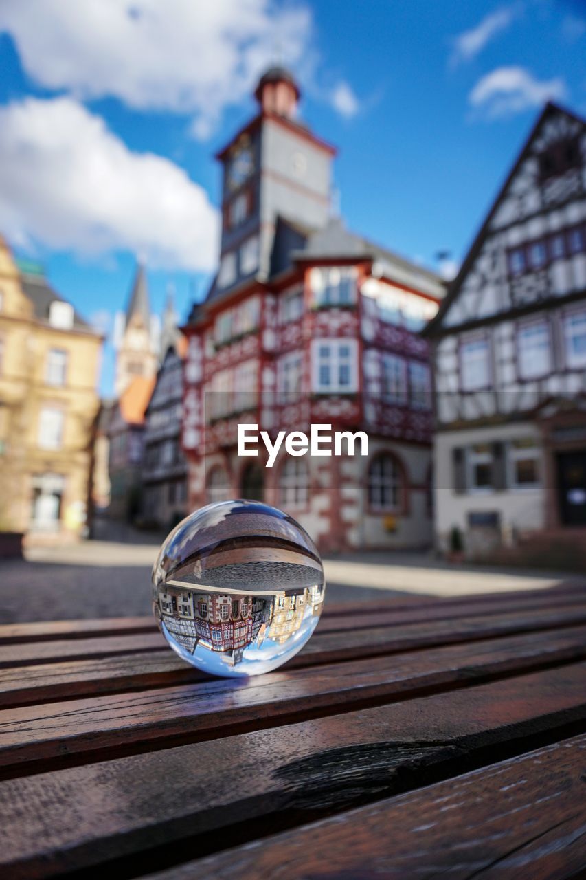 Perspective through a crystal ball