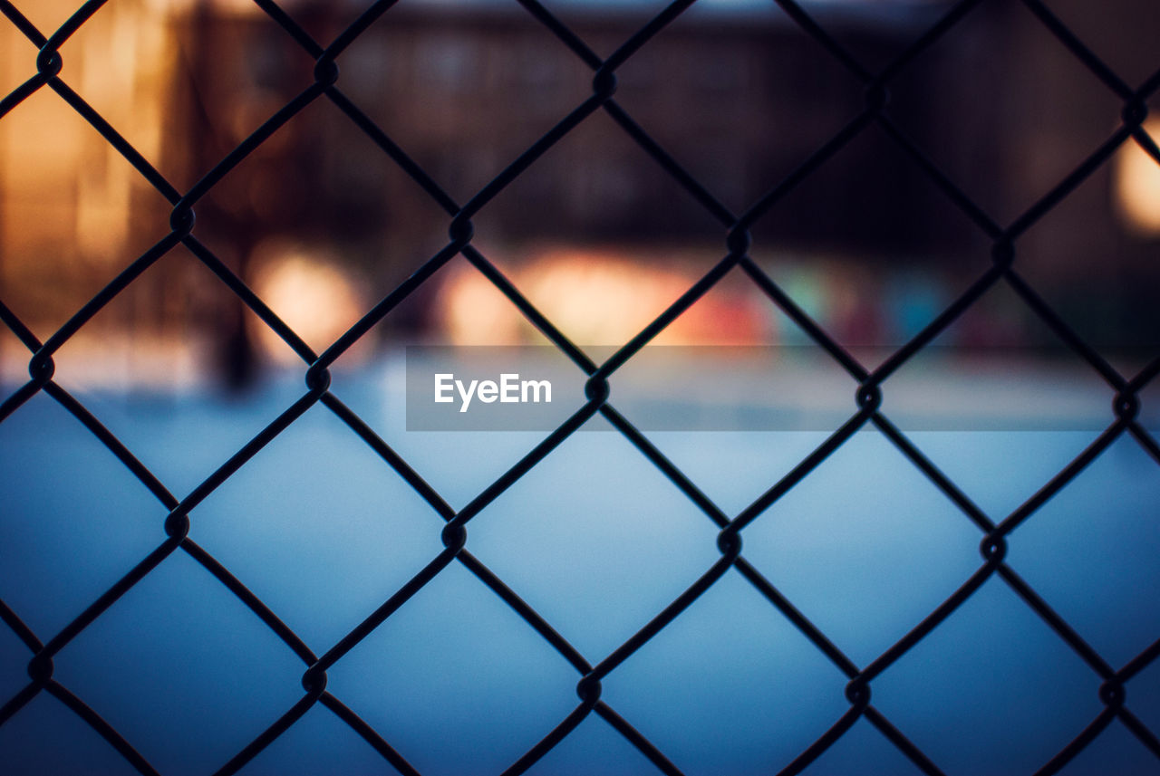 Full frame shot of chainlink fence