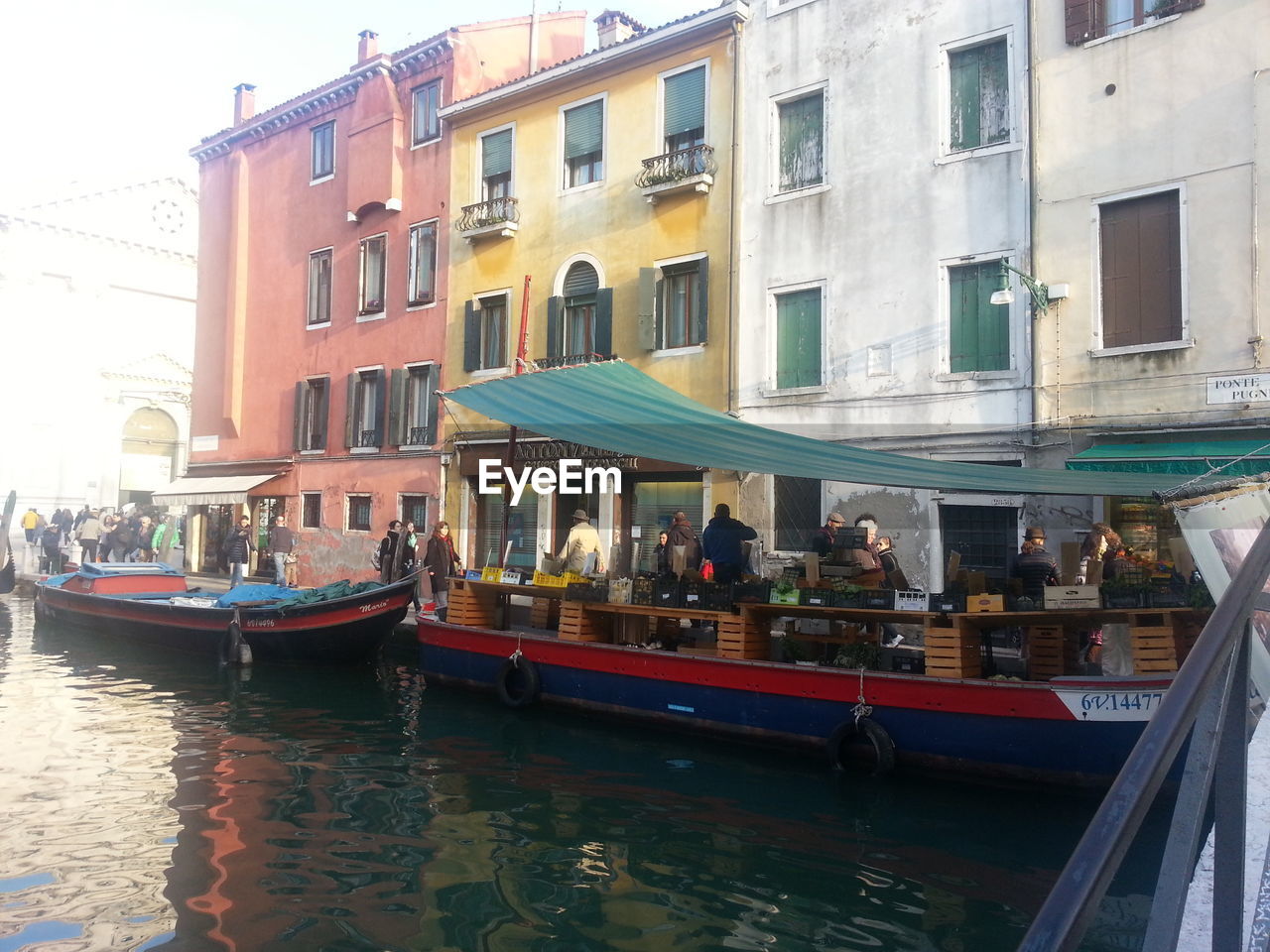 VIEW OF CANAL IN CITY