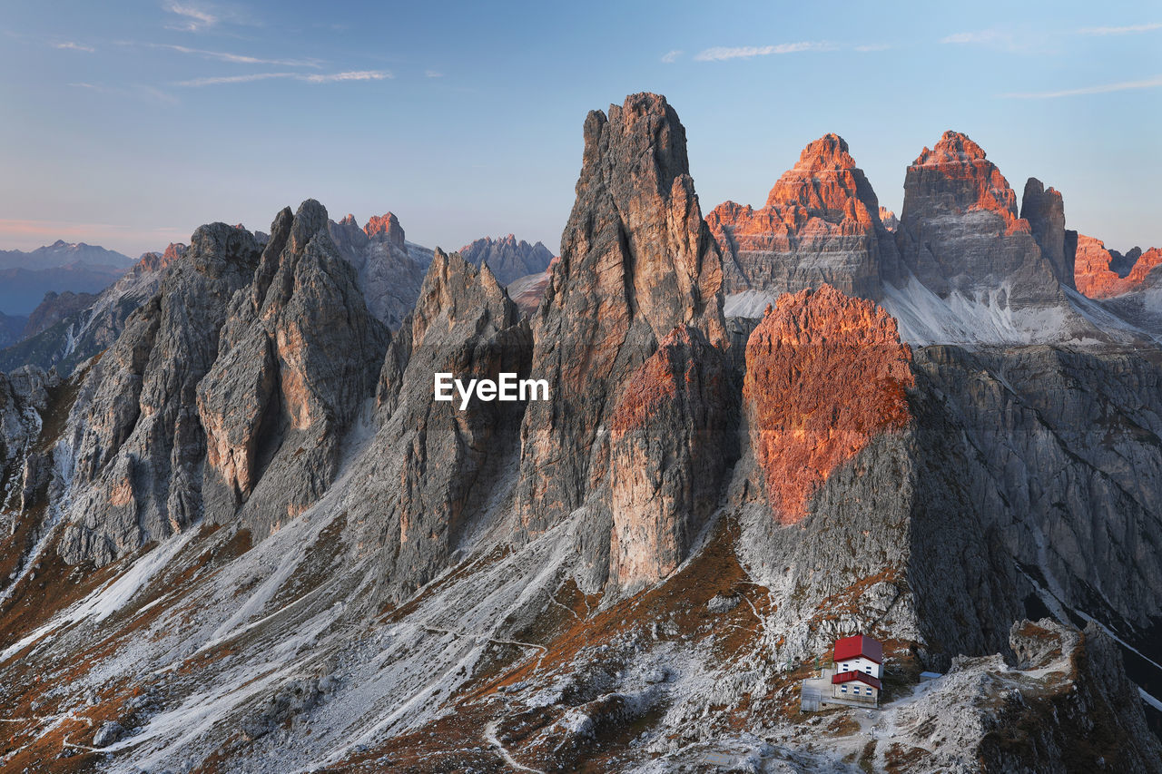 PANORAMIC VIEW OF ROCKS