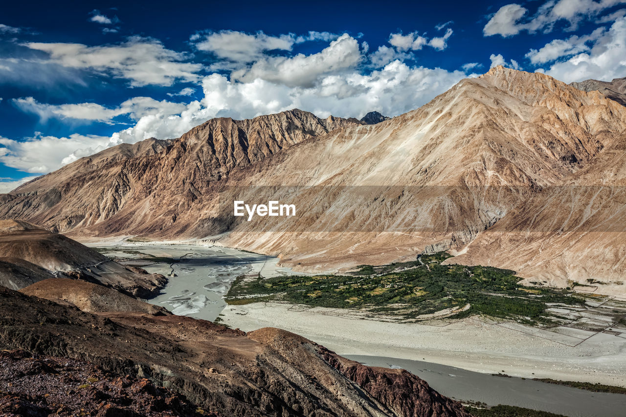 Nubra valley in himalayas. ladakh, india