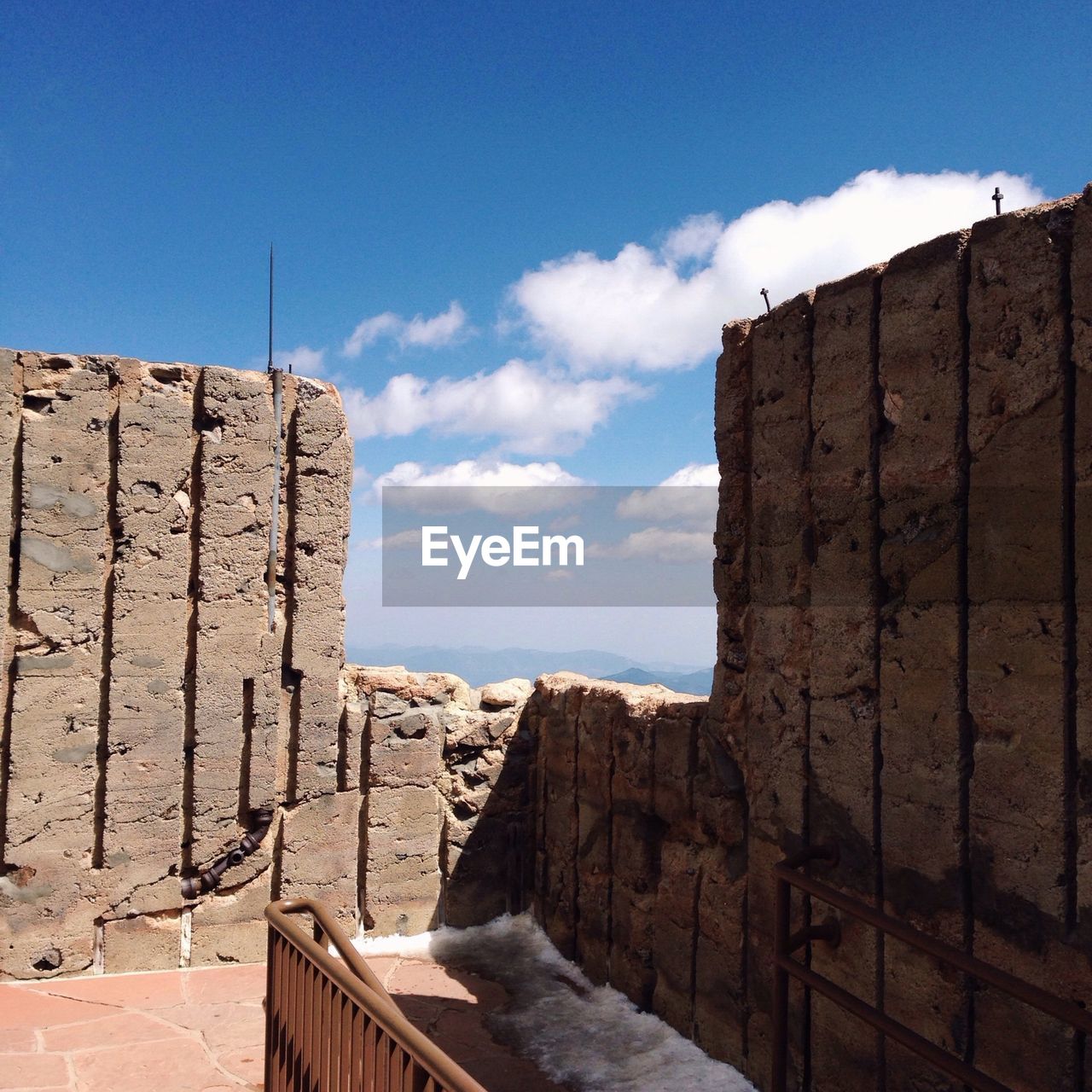 Old ruins against sky