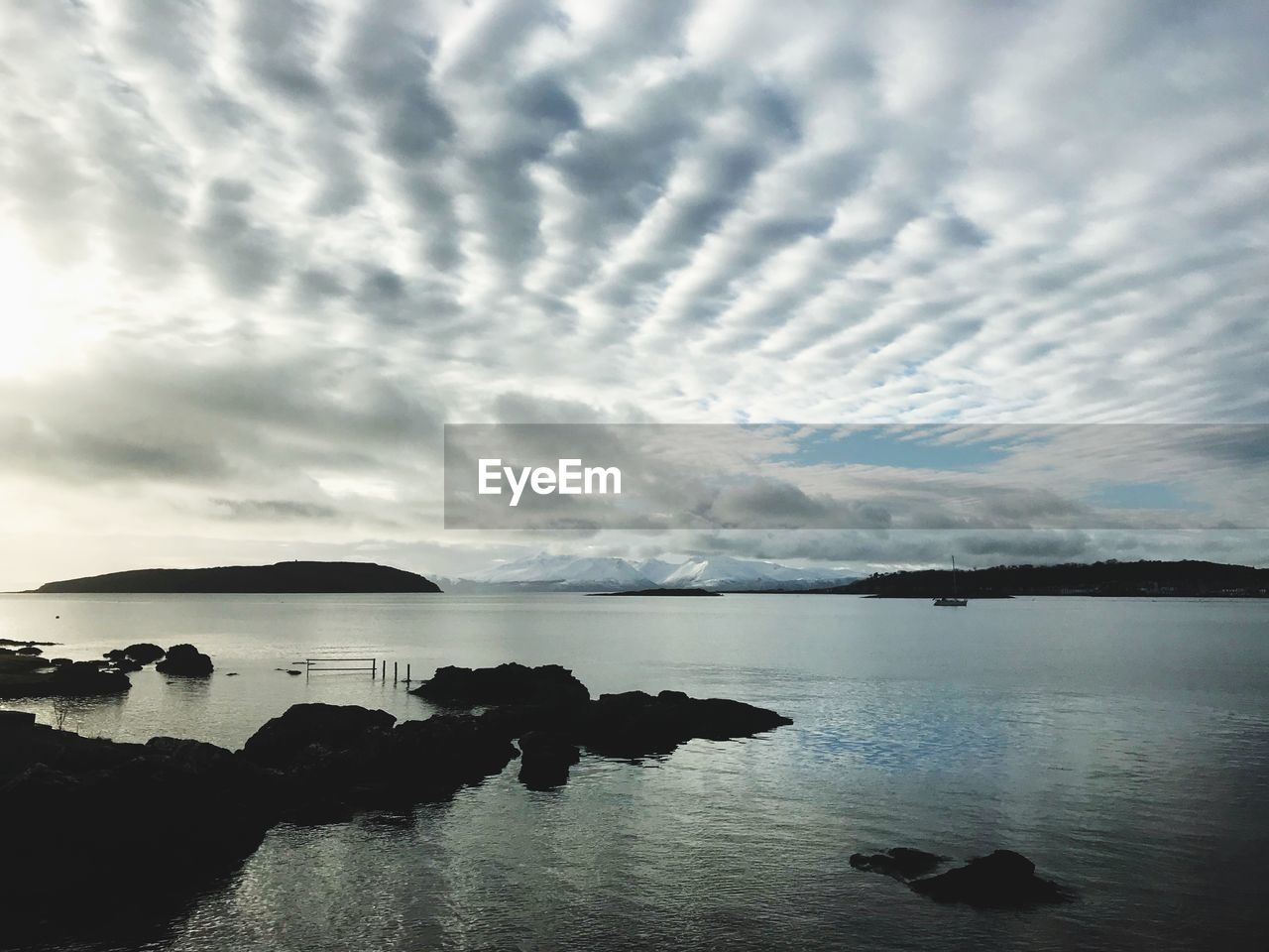 VIEW OF SEA AGAINST SKY