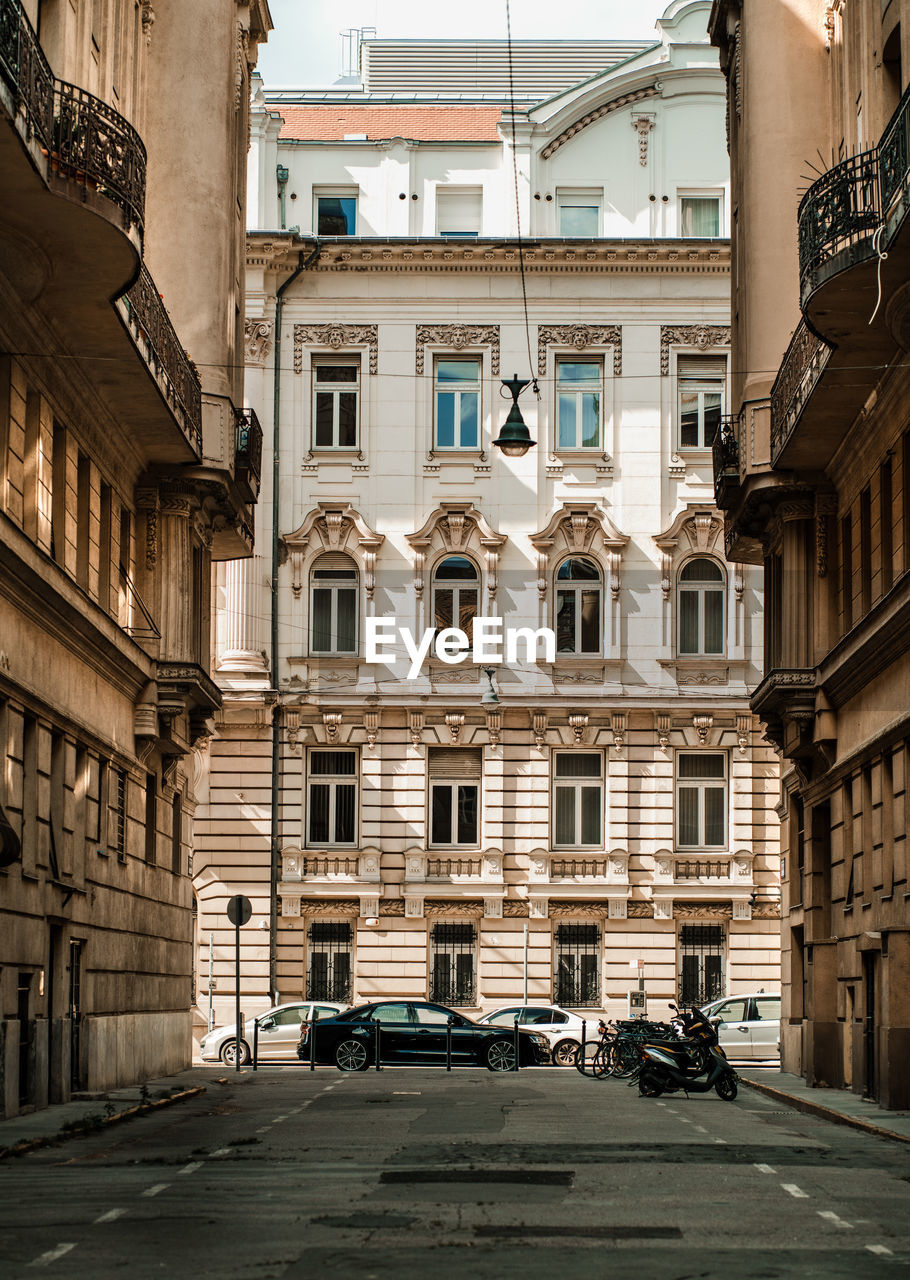 low angle view of historic building