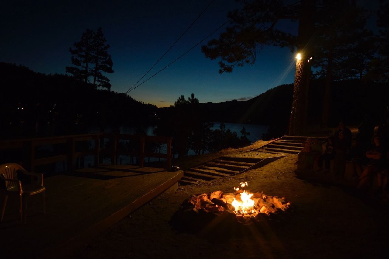 FIRE IN FIRE AT NIGHT