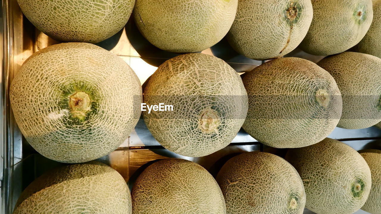 Full frame shot of fruits for sale at market stall