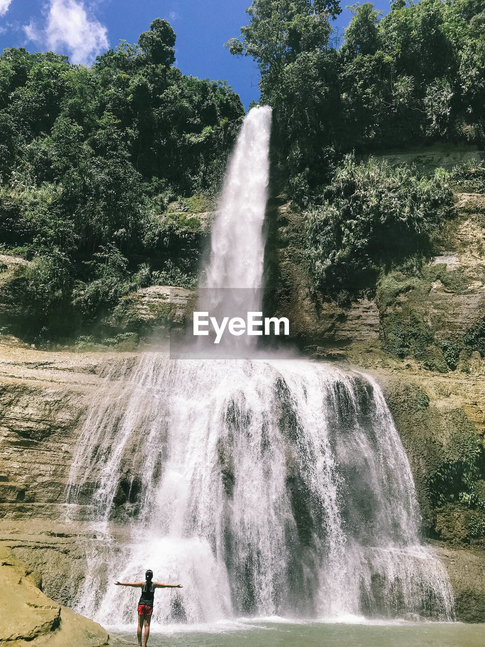 WATERFALL IN FOREST