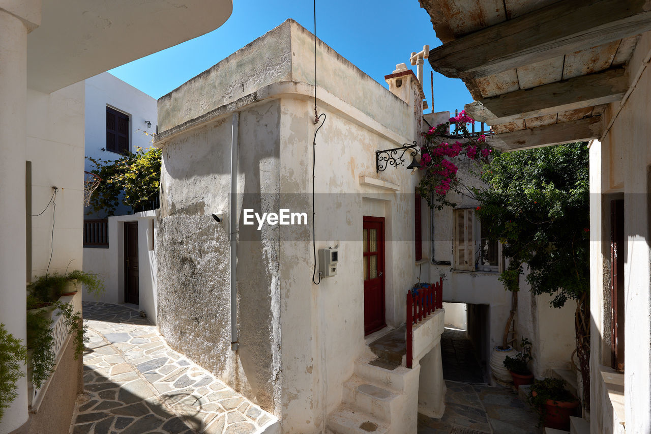 ALLEY AMIDST BUILDINGS